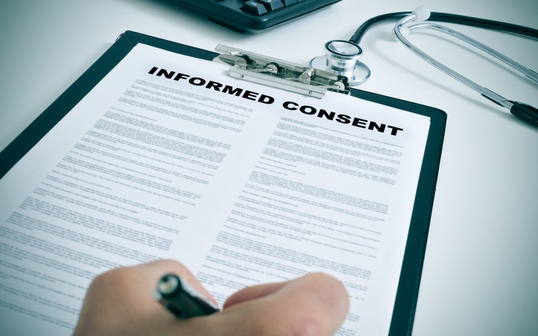 Is the informed consent form the sole proof of compliance ?