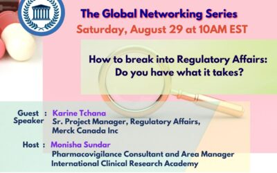 Pharma Regulatory Affairs Jobs – How to break in – Global networking event. Talk to an industry expert in Regulatory Affairs